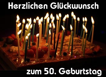 50. Geburtstag Gl�ckw�nsche f�r Mann